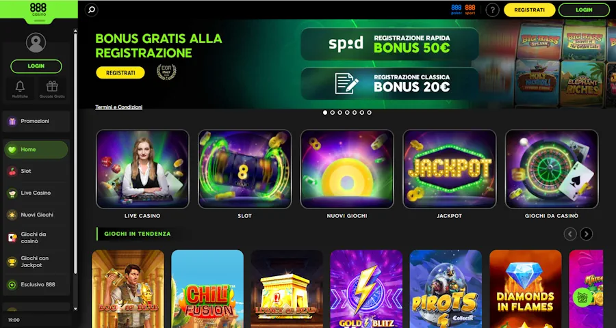 888 Сasinò Italia - Sito di Gioco Affidabile