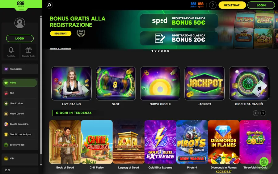 888 Сasinò - Recensione di Operatore Affidabile