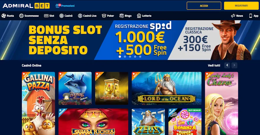 AdmiralBet Casinò