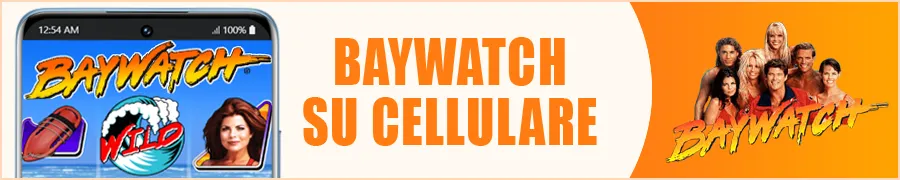 Giocare alla slot machine Baywatch su cellulare