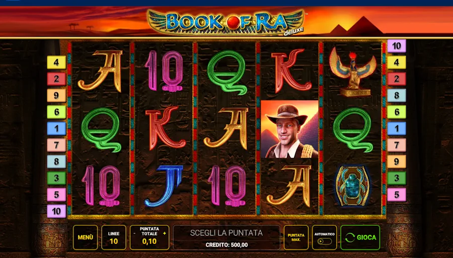 Book of Ra Deluxe (Novomatic): Recensione