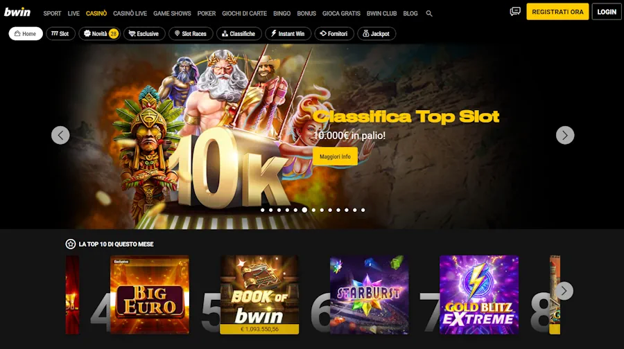 Bwin Casino - Recensione di Operatore Affidabile