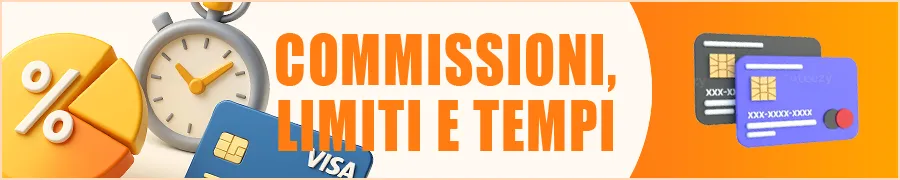 Commissioni, Limiti e Tempi di Transazione