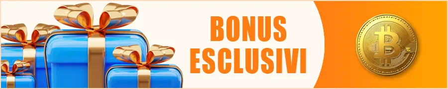 Bonus Esclusivi & Offerte dei Casinò con Crypto