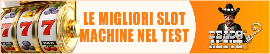 Le migliori slot machine