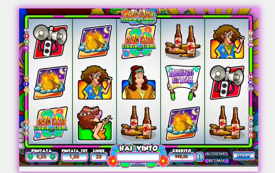 Enzo Salvi Figlio dei Fiori Slot 