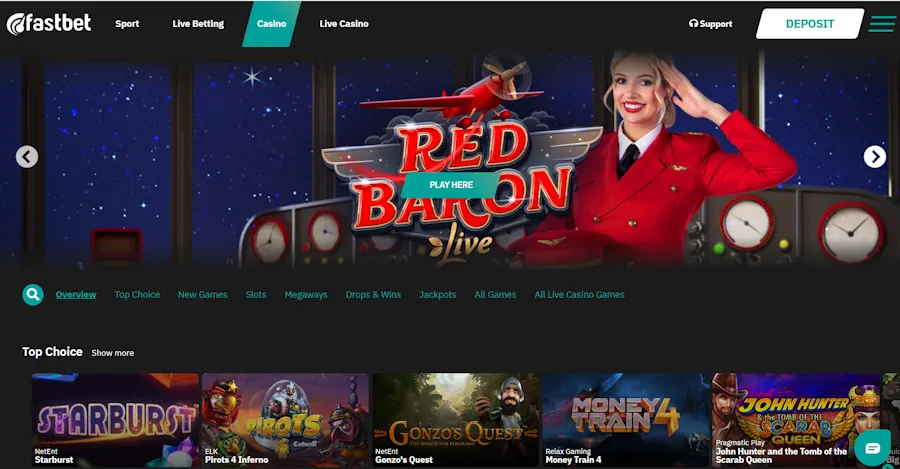 Fastbet Casinò - Sito di Gioco Affidabile