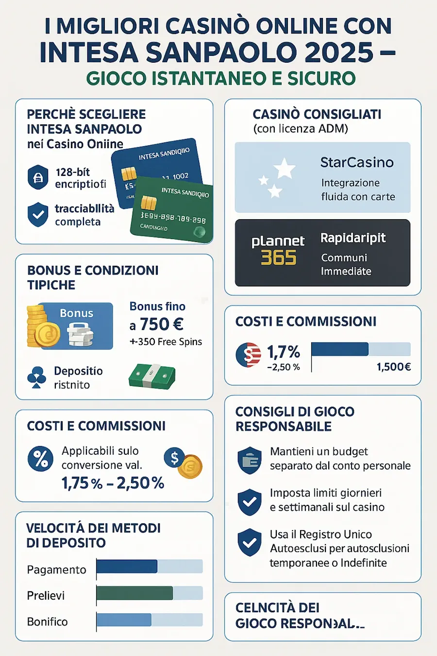 I Migliori Casinò Online con Intesa Sanpaolo 2025