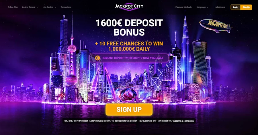 JackpotCity Casinò - Scelta Leader 