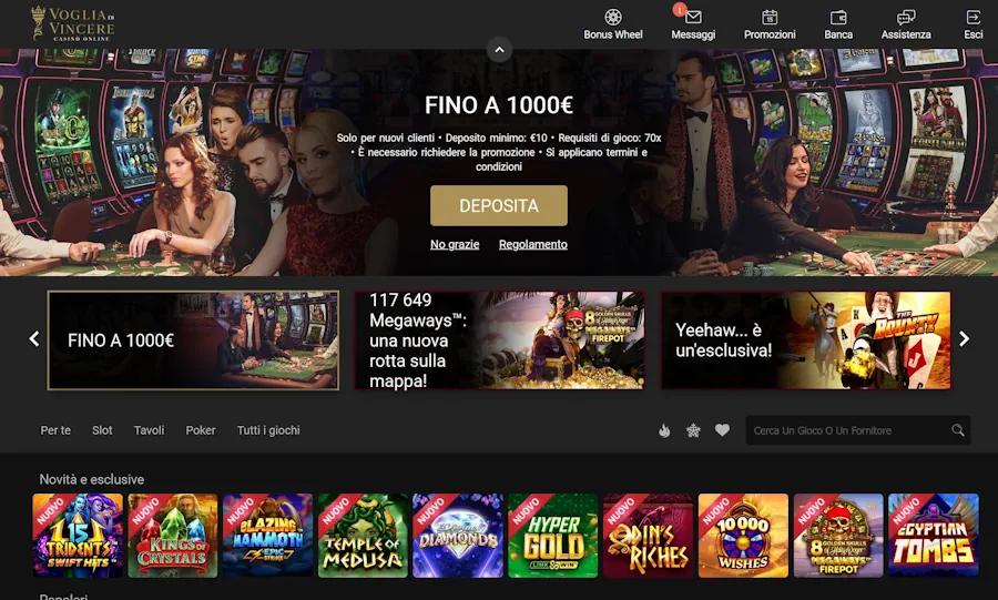 Voglia di Vincere Casinò - Recensione di Operatore Affidabile