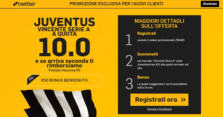 Betfair Quota Maggiorata Juve vincente Betfair Quota Maggiorata Juve vincente