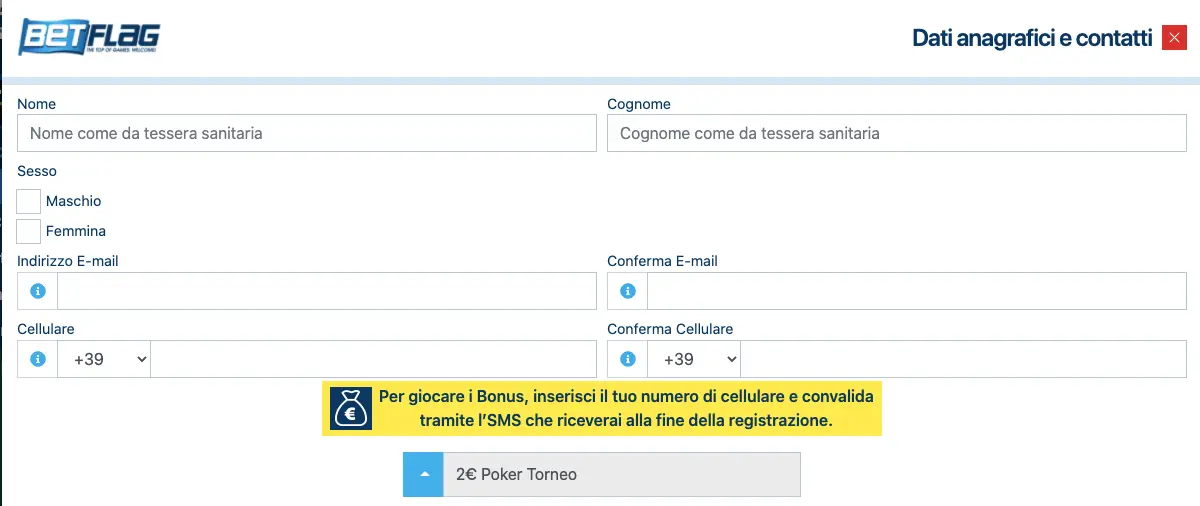 Betflag registrati Betflag registrati