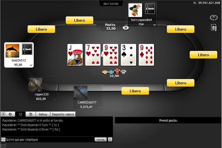 Poker 39 bwin Poker