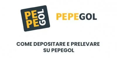 Depositare e prelevare su PepeGol 2 Depositare e prelevare su PepeGol