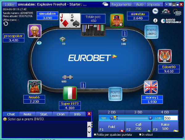 Poker 38 eurobet poker
