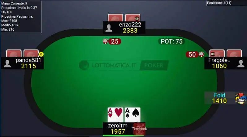 Lottomatica Poker tavolo Lottomatica Poker tavolo