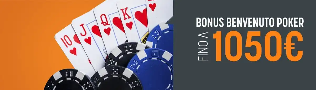 snai poker bonus benvenuto
