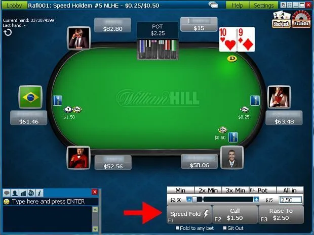 WilliamHill Poker tavolo WilliamHill Poker tavolo