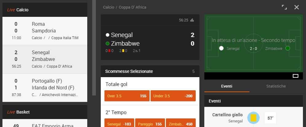 888sport scommesse