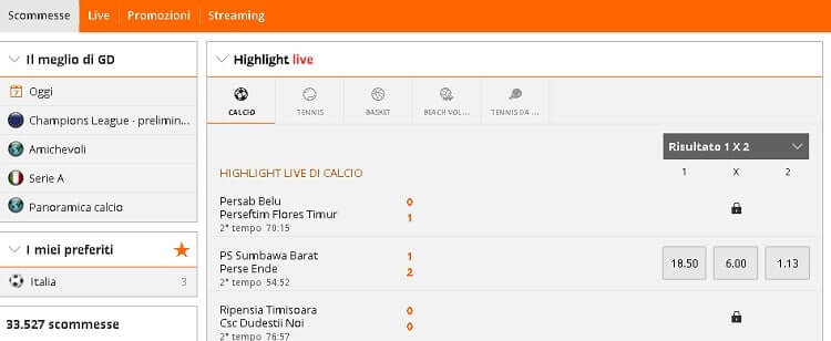 gioco digitale scommesse