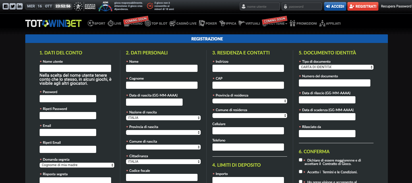 totowinbet iscrizione totowinbet iscrizione