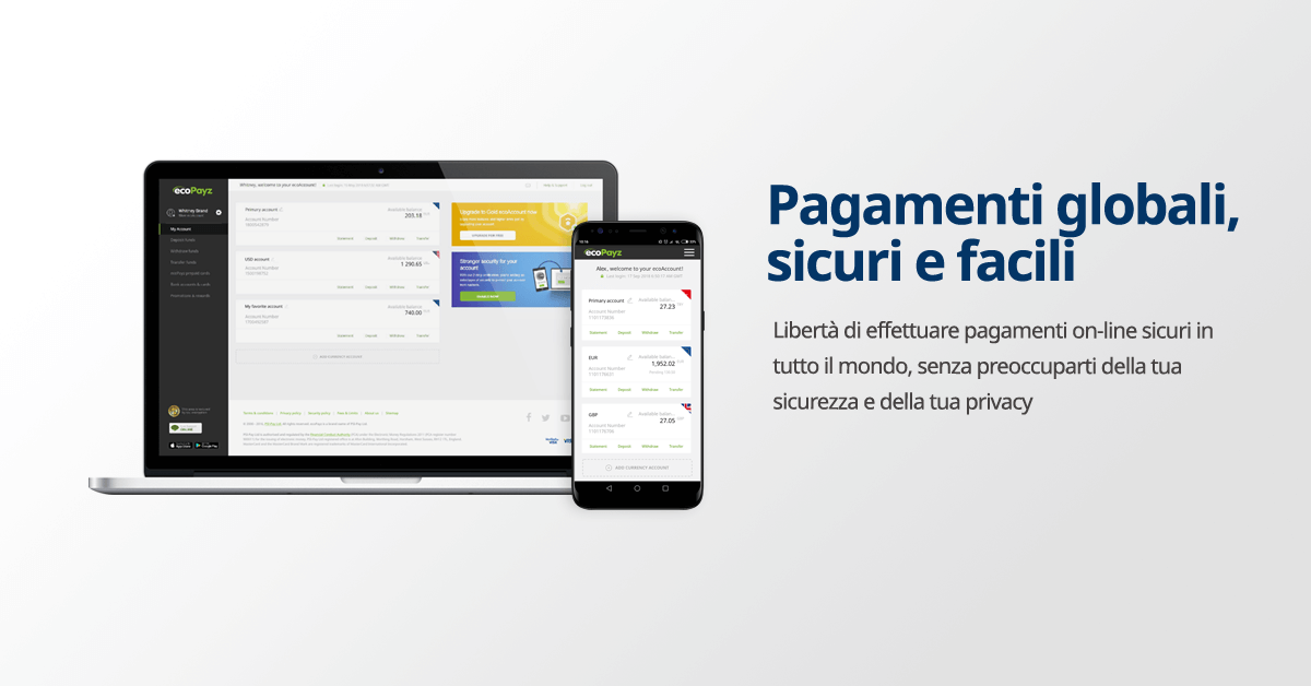 siti scommesse ecopayz