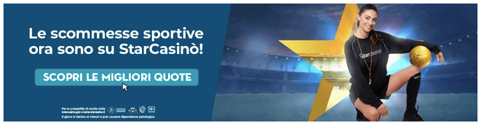 starcasino scommesse migliori quote