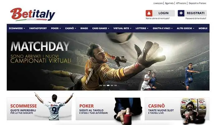 betitaly homepage