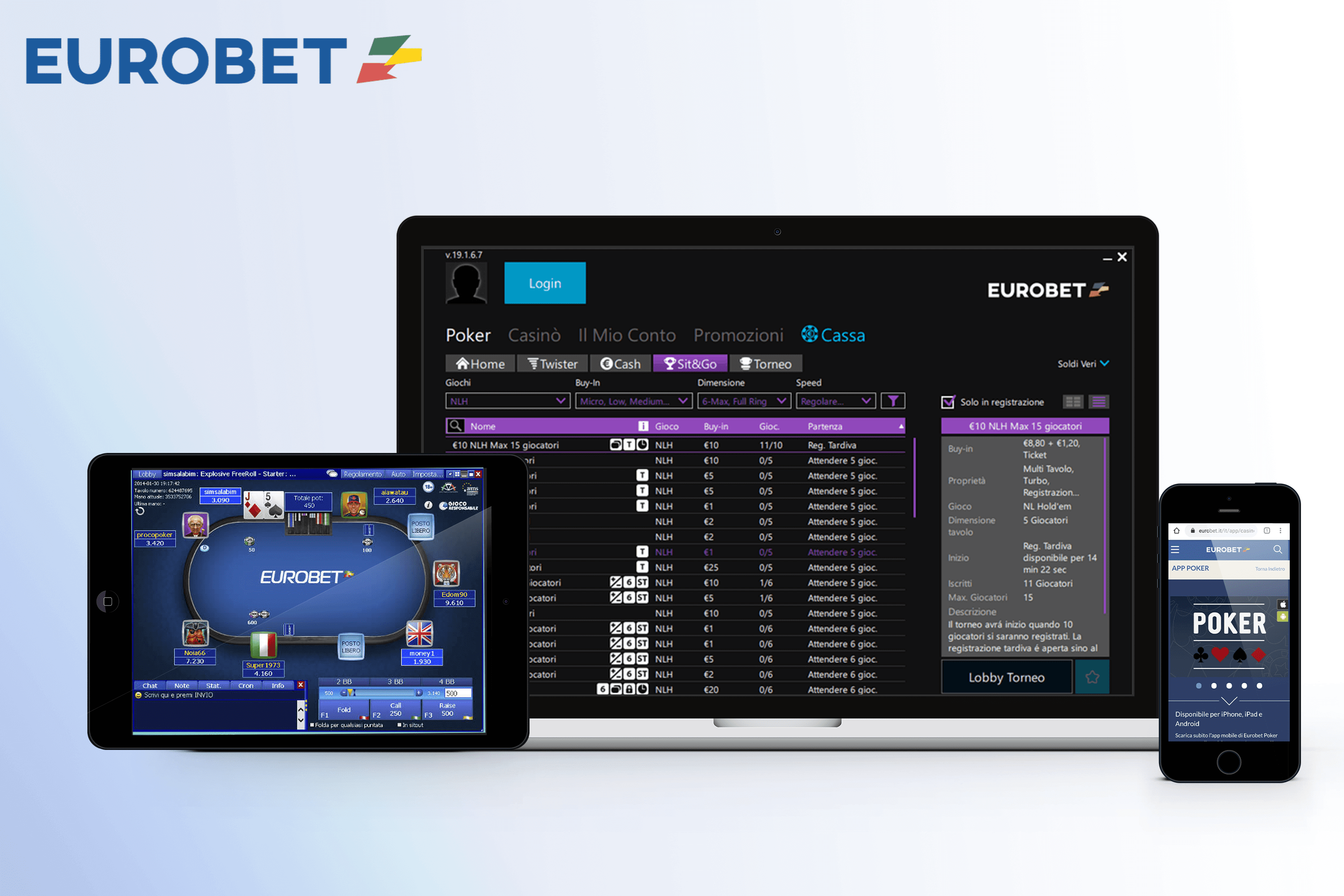 Eurobet Poker App