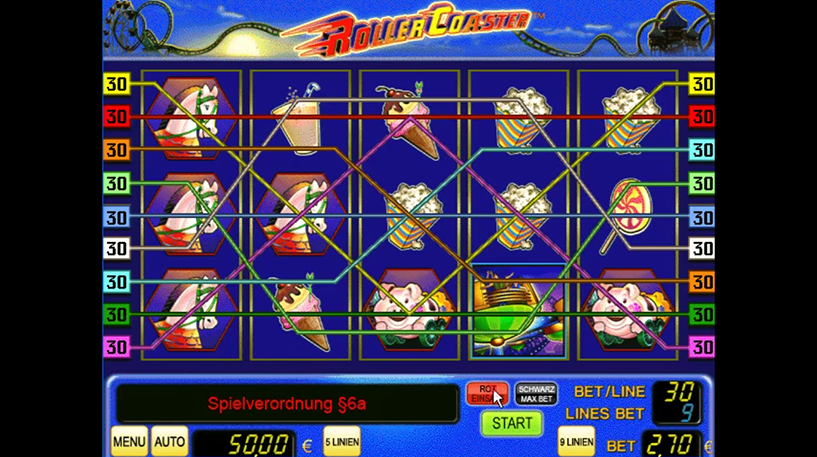 immagine di montagne russe: come i bonus delle slot machine online