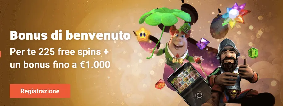 LeoVegas Casinò bonus benvenuto